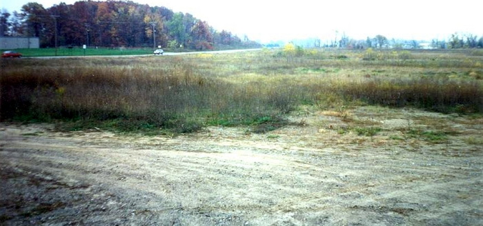 Walake Drive-In Theatre - Driveway - Photo From Water Winter Wonderland (newer photo)